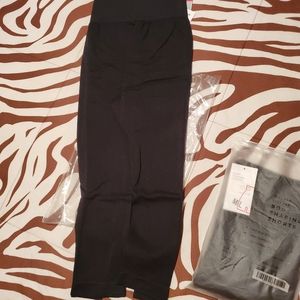 Hi waist shaping capri